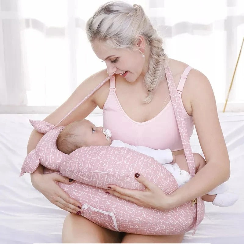 coussin d’allaitement portable