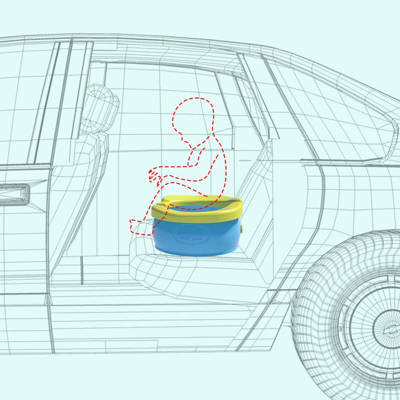 pot bébé portable pliable