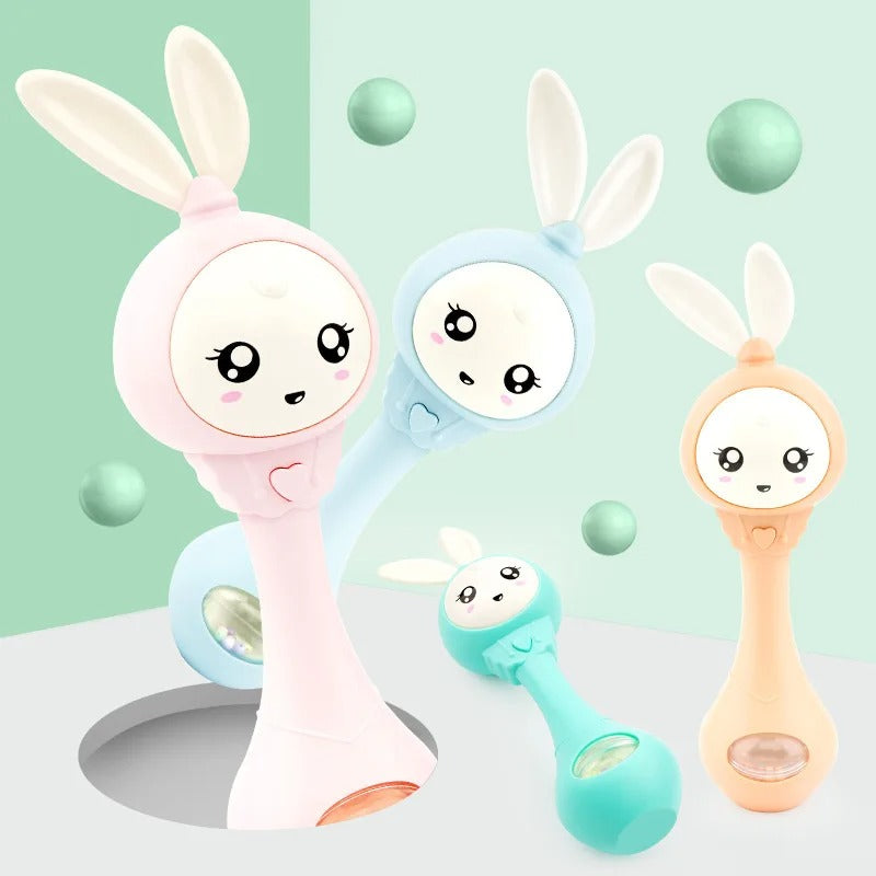 hochet interactif lapin lumineux LED