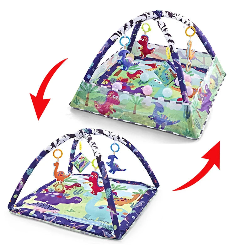 Tapis d’éveil bébé dinosaures