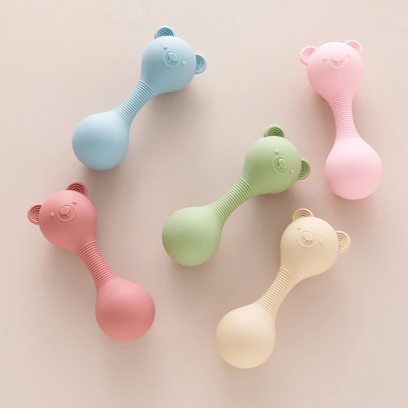 maracas silicone pour bébé