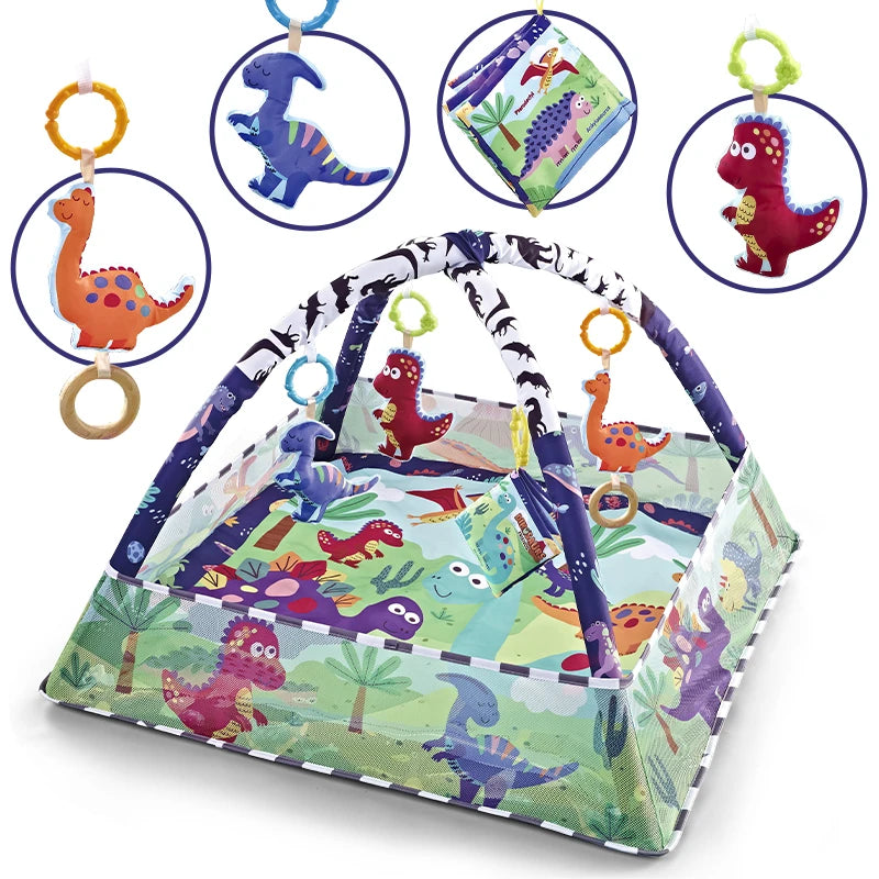 Tapis d’éveil bébé dinosaures
