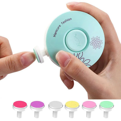 Lime à Ongles Électrique Bébé 6 Têtes
