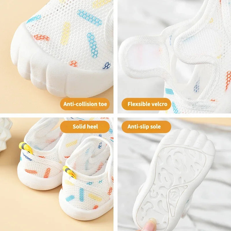 chaussures bébé respirantes antidérapantes