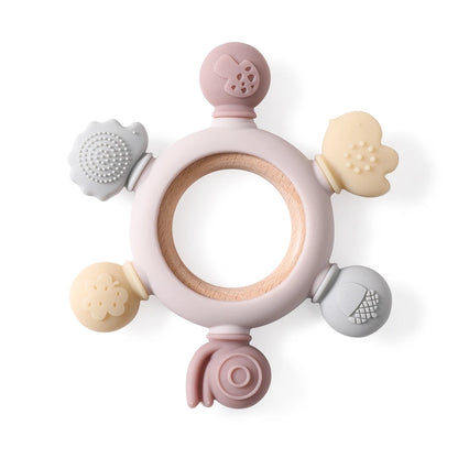 maracas silicone pour bébé