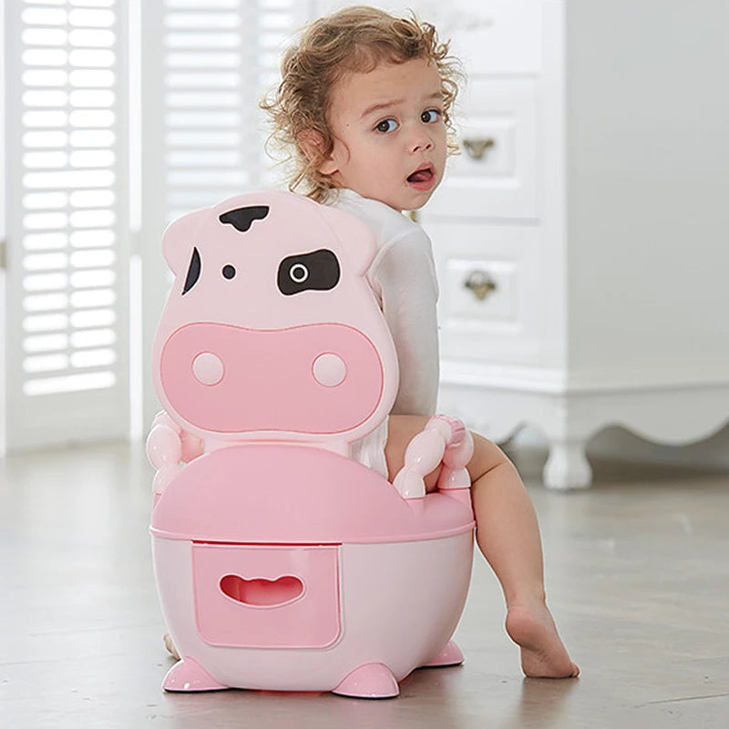Pot Bébé Vache | Apprentissage Propreté Amusant 🐄