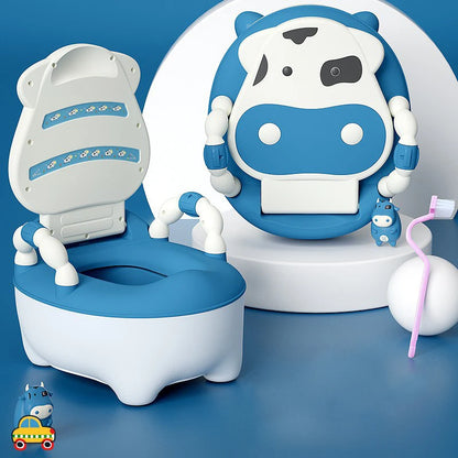 Pot Bébé Vache | Apprentissage Propreté Amusant 🐄