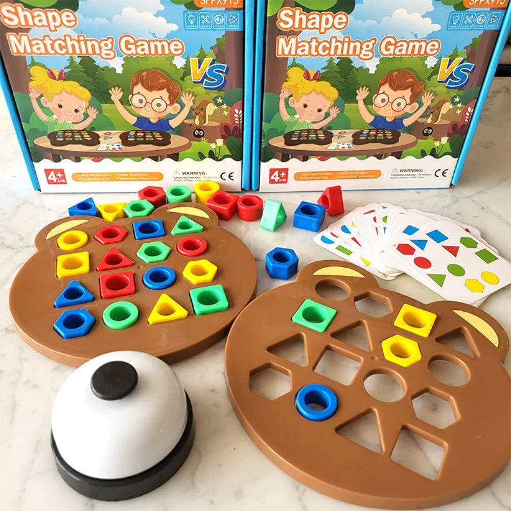 Puzzle Géométrique 3D Montessori