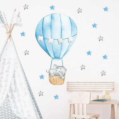 Autocollants Muraux Éléphant Chambre Bébé